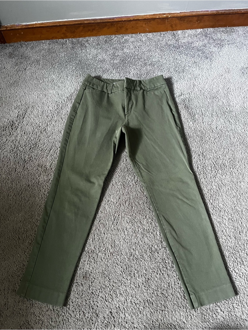 Old navy green pixie pants